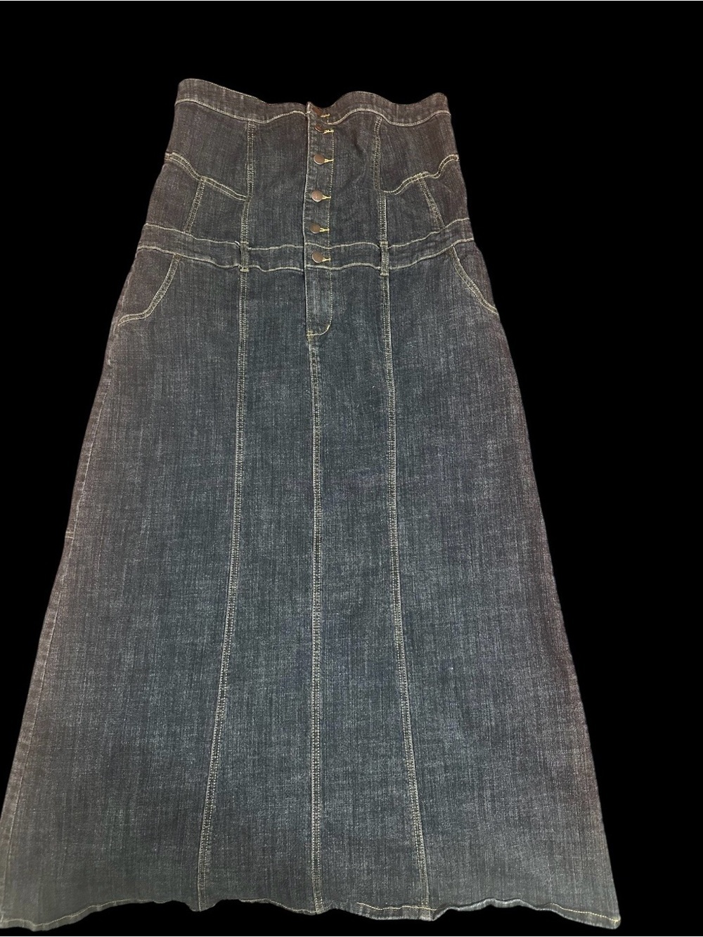 Venezia Denim Maxi dress